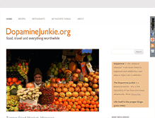 Tablet Screenshot of dopaminejunkie.org